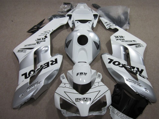 Carénage Honda CBR 1000 RR 04-05 - Argent Repsol