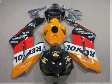 Carénage Honda CBR 1000 RR 04-05 - Orange Rouge Repsol