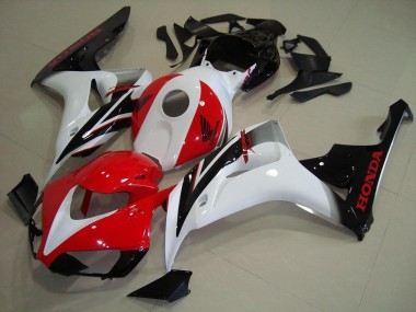 Carénage Honda CBR 1000 RR 06-07 - Rouge Blanc Noir