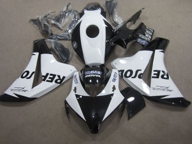 Carénage Honda CBR 1000 RR 08-11 - Blanc Noir Repsol