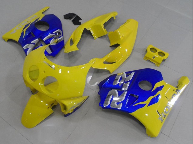 Carénage Honda CBR 250 RR MC22 91-98 - Jaune Bleu