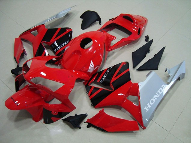 Carénage Honda CBR 600 RR 03-04 - Rouge Argent