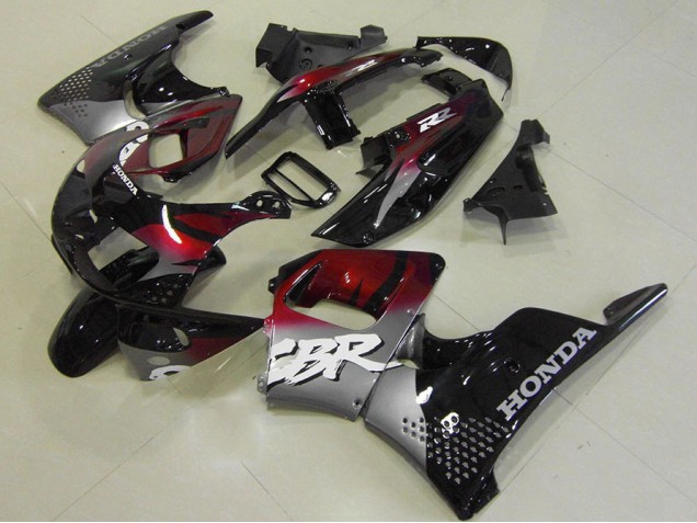 Carénage Honda CBR 900 RR 893 96-97 - Rouge Noir Argent