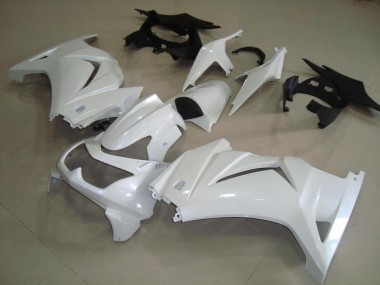 Carénage Kawasaki ZX 250R 08-12 - Blanc Nacré