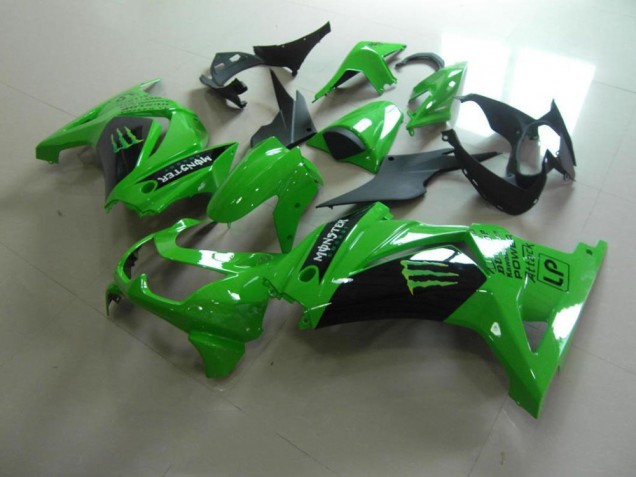 Carénage Kawasaki ZX 250R 08-12 - Nouveau Vert Monster