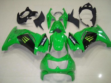 Carénage Kawasaki ZX 250R 08-12 - Vert Monster