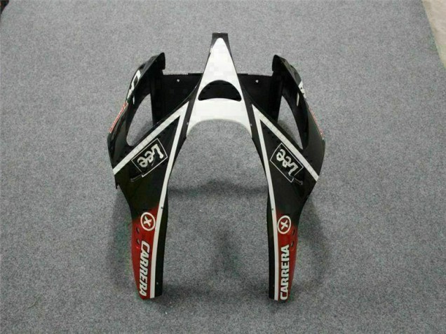 Carénage Kawasaki ZX6R 00-02 - Noir Blanc Eurobet