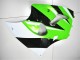 Carénage Kawasaki ZX6R 00-02 - Vert Blanc Noir