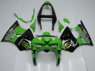 Carénage Kawasaki ZX6R 98-99 - Vert Monster