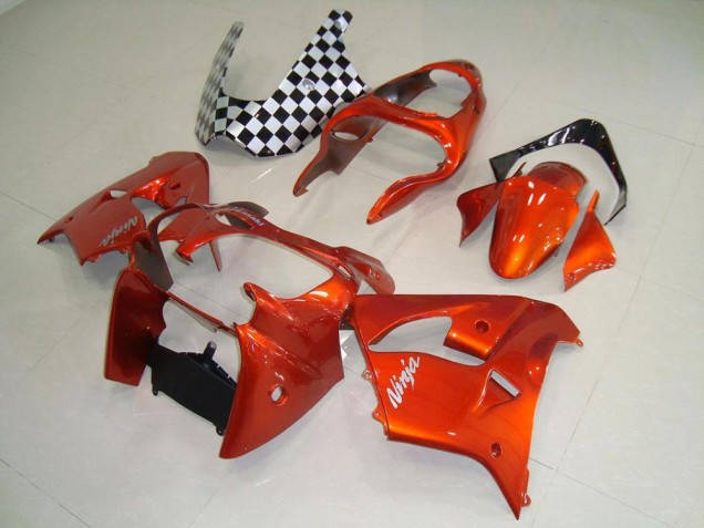 Carénage Kawasaki ZX9R 00-01 - Orange