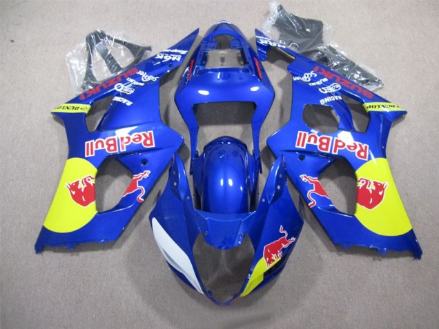 Carénage Suzuki GSXR 1000 K3 03-04 - Bleu Red Bull