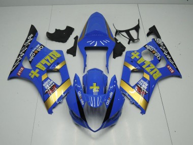 Carénage Suzuki GSXR 1000 K3 03-04 - Bleu Rizla