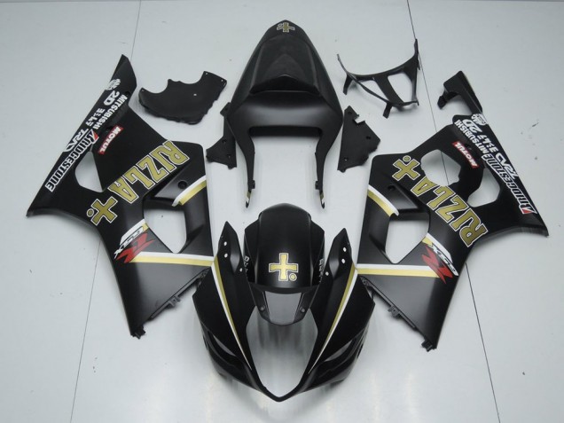 Carénage Suzuki GSXR 1000 K3 03-04 - Noir Mat Rizla