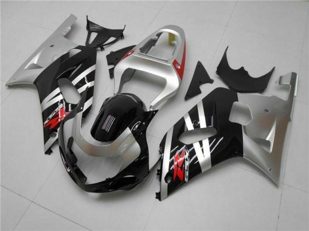 Carénage Suzuki GSXR 600 / 750 K1 K2 K3 01-03 - Argent