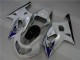 Carénage Suzuki GSXR 600 / 750 K1 K2 K3 01-03 - Blanc Argent