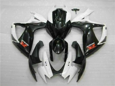 Carénage Suzuki GSXR 600 / 750 K6 06-07 - Blanc Noir