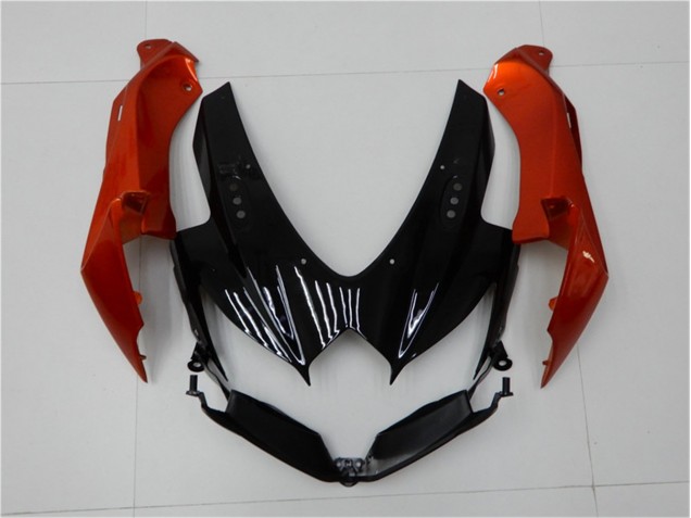 Carénage Suzuki GSXR 600 / 750 K8 08-10 - Noir Orange Gris