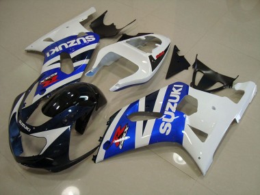 Carénage Suzuki GSXR 750 K1 K2 K3 01-03 - Bleu Blanc