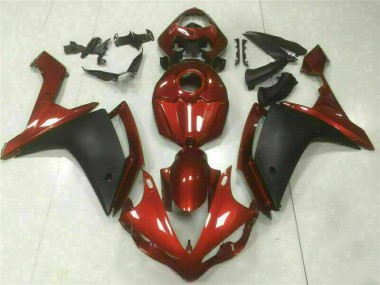 Carénage Yamaha R1 07-08 - Rouge Noir