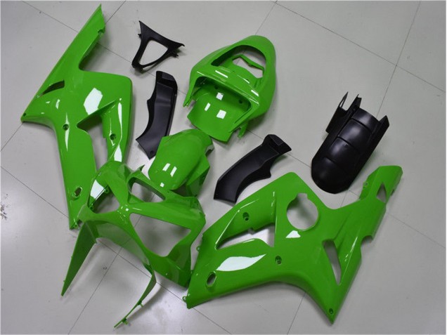 Carénages Kawasaki ZX6R 03-04 - Vert