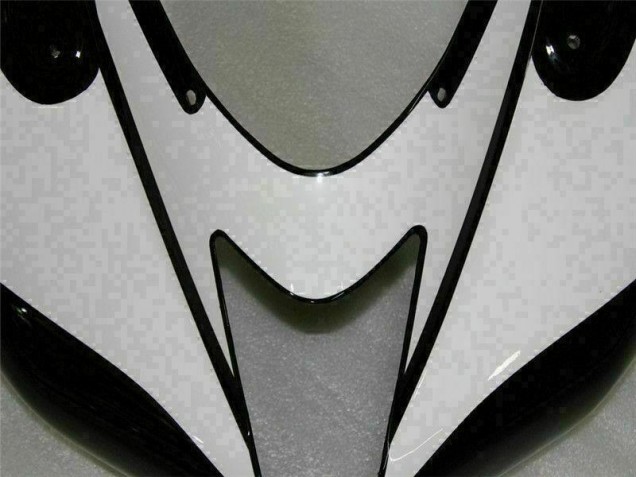 Carénages Kawasaki ZX6R 07-08 - Noir Blanc