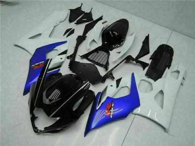 Carénages Suzuki GSXR 1000 K5 05-06 - Bleu Blanc