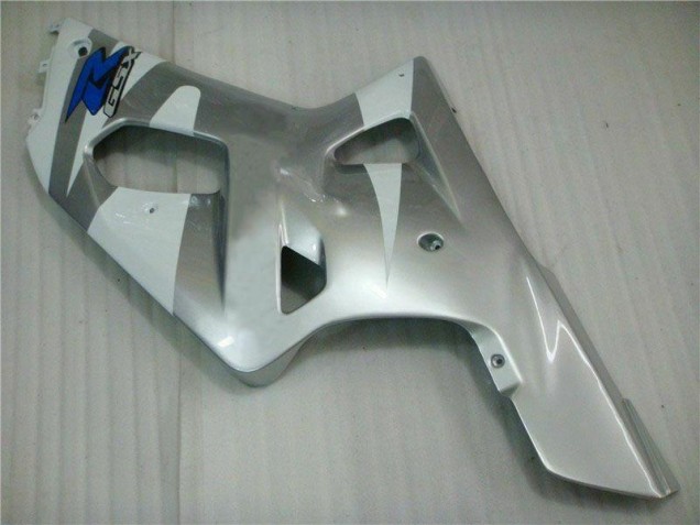 Carénages Suzuki GSXR 600 / 750 K1 K2 K3 01-03 - Argent Noir