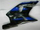 Carénages Suzuki GSXR 600 / 750 K1 K2 K3 01-03 - Bleu Noir