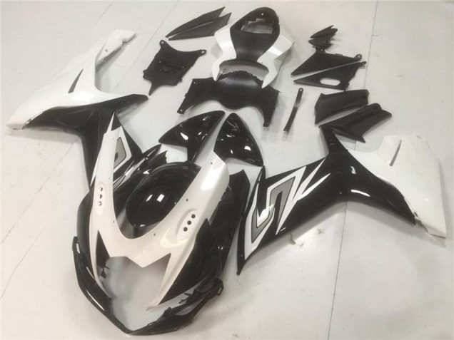 Carénages Suzuki GSXR 600 / 750 K11 11-24 - Noir Blanc