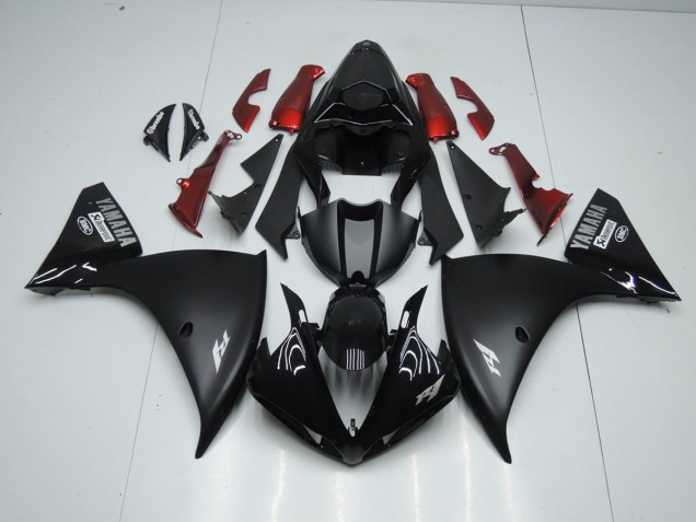 Carénages Yamaha R1 09-11 - Noir Mat