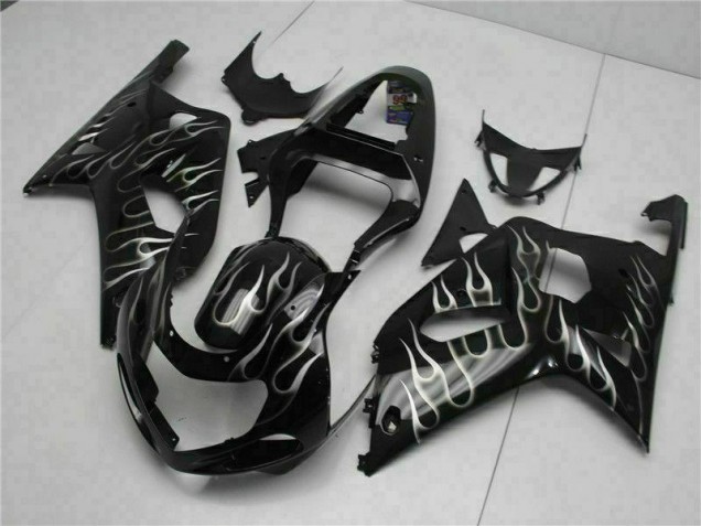 Carrosserie Suzuki GSXR 600 / 750 K1 K2 K3 01-03 - Noir