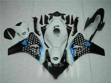 Kit Carénages Complet Honda CBR 1000 RR 08-11 - Blanc Noir