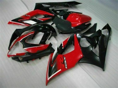 Kit Carénages Complet Suzuki GSXR 1000 K5 05-06 - Rouge Noir